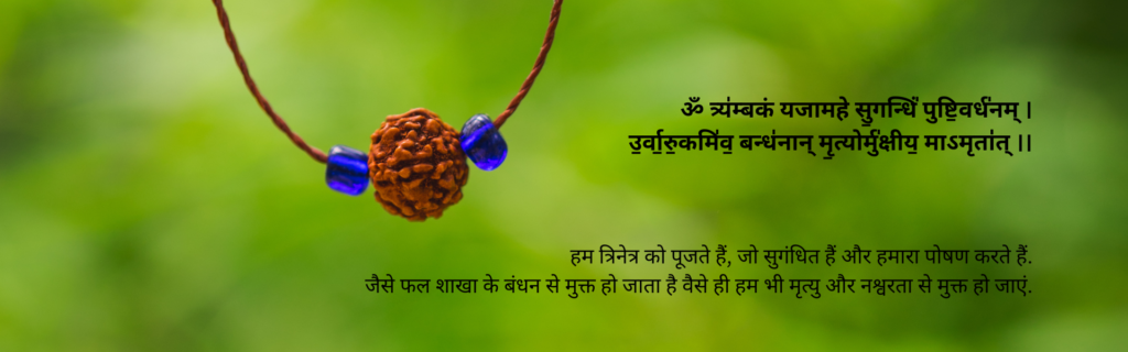 Shiv Bhagwan Maha Mrityunjaya Mantra Poster